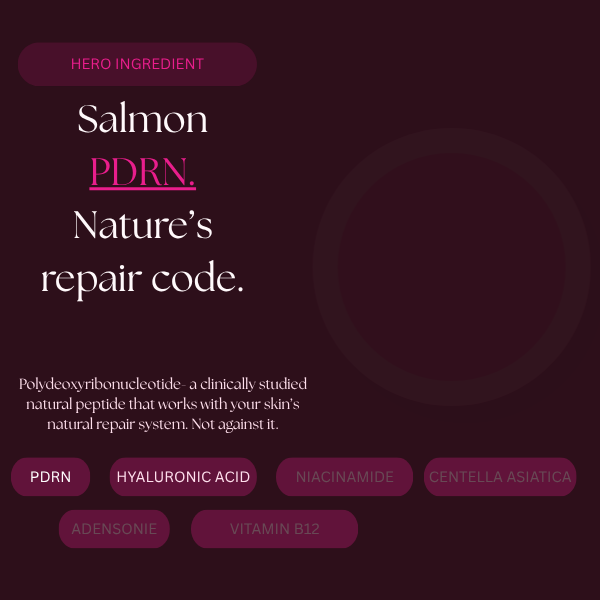 Pink Pores Repair & Glow Serum-Salmon PDRN